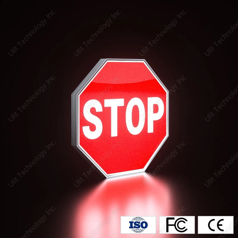 Stop and Slow Sign